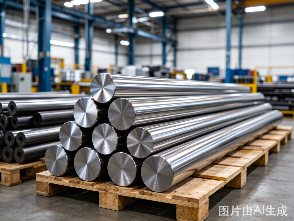 Precision machined Inconel 718 nickel alloy round bars in various diameters for aerospace and industrial applications