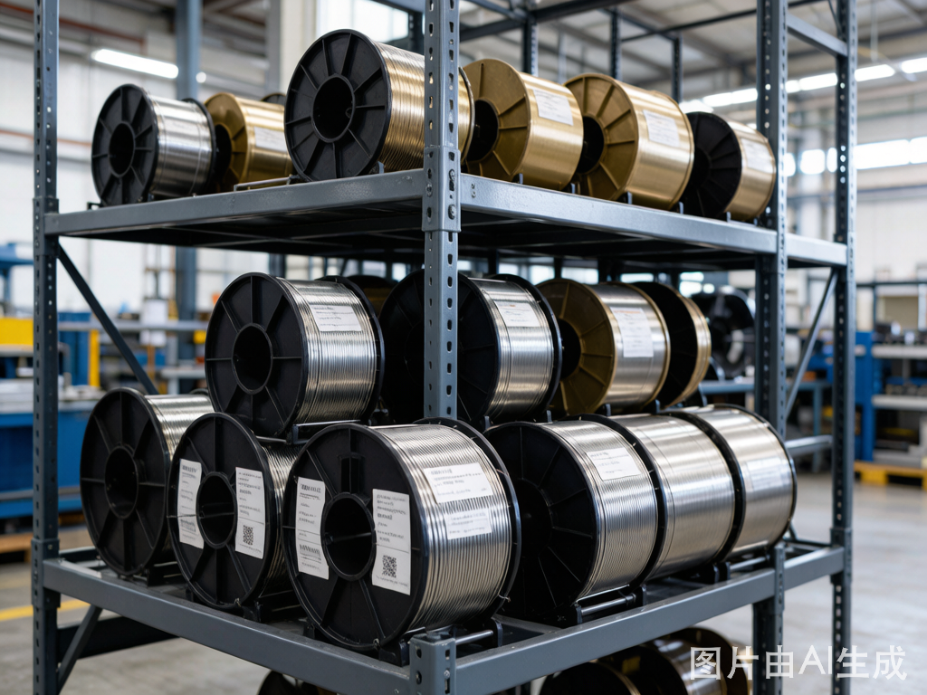 Precision-wound nickel alloy MIG/TIG welding wire coils for smooth feeding and consistent arc performance